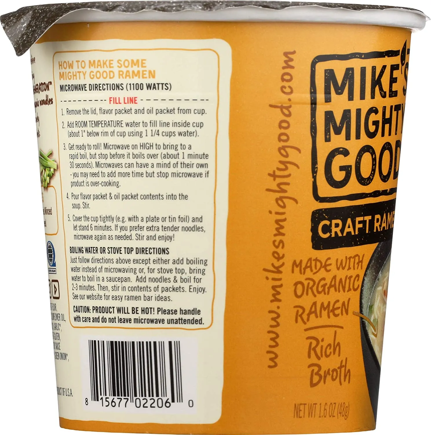 Mike's Mighty Good Craft Ramen Soup
