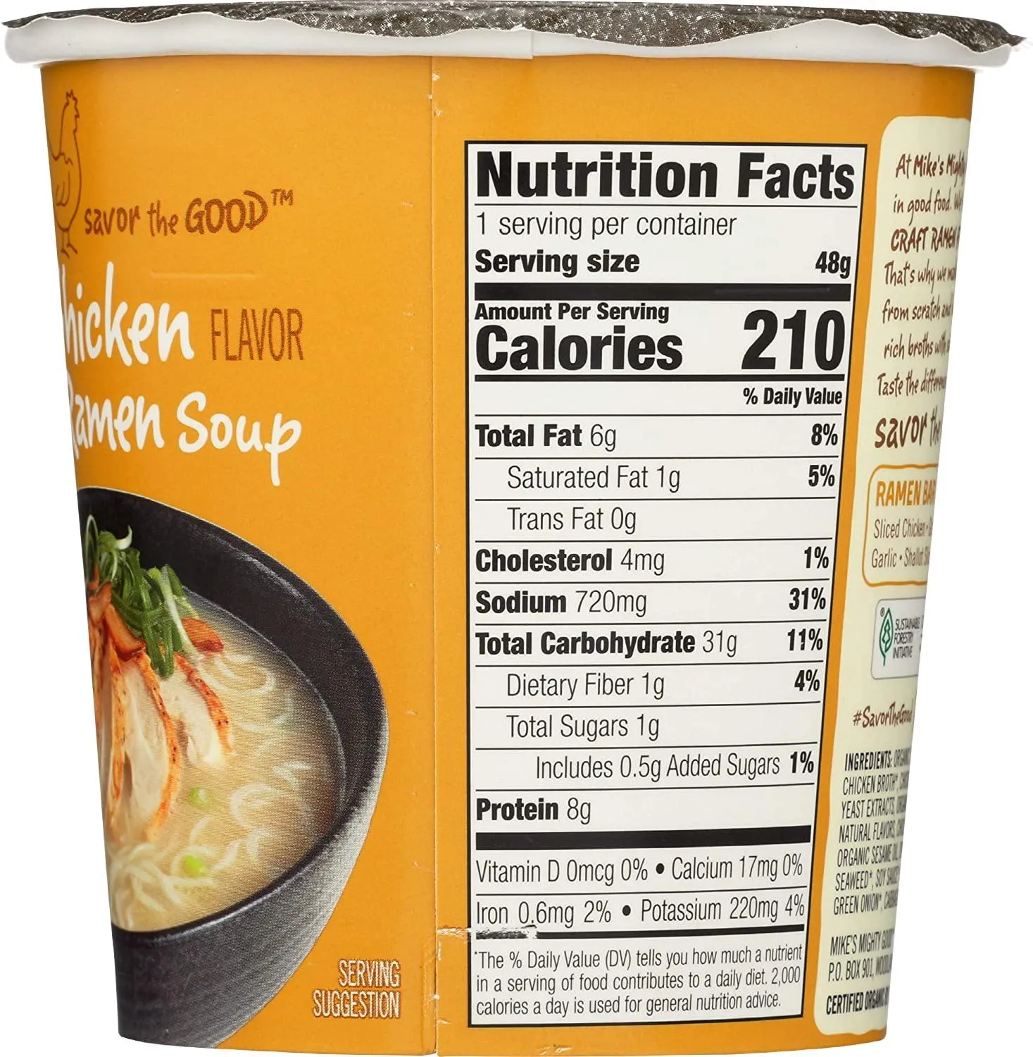 Mike's Mighty Good Craft Ramen Soup