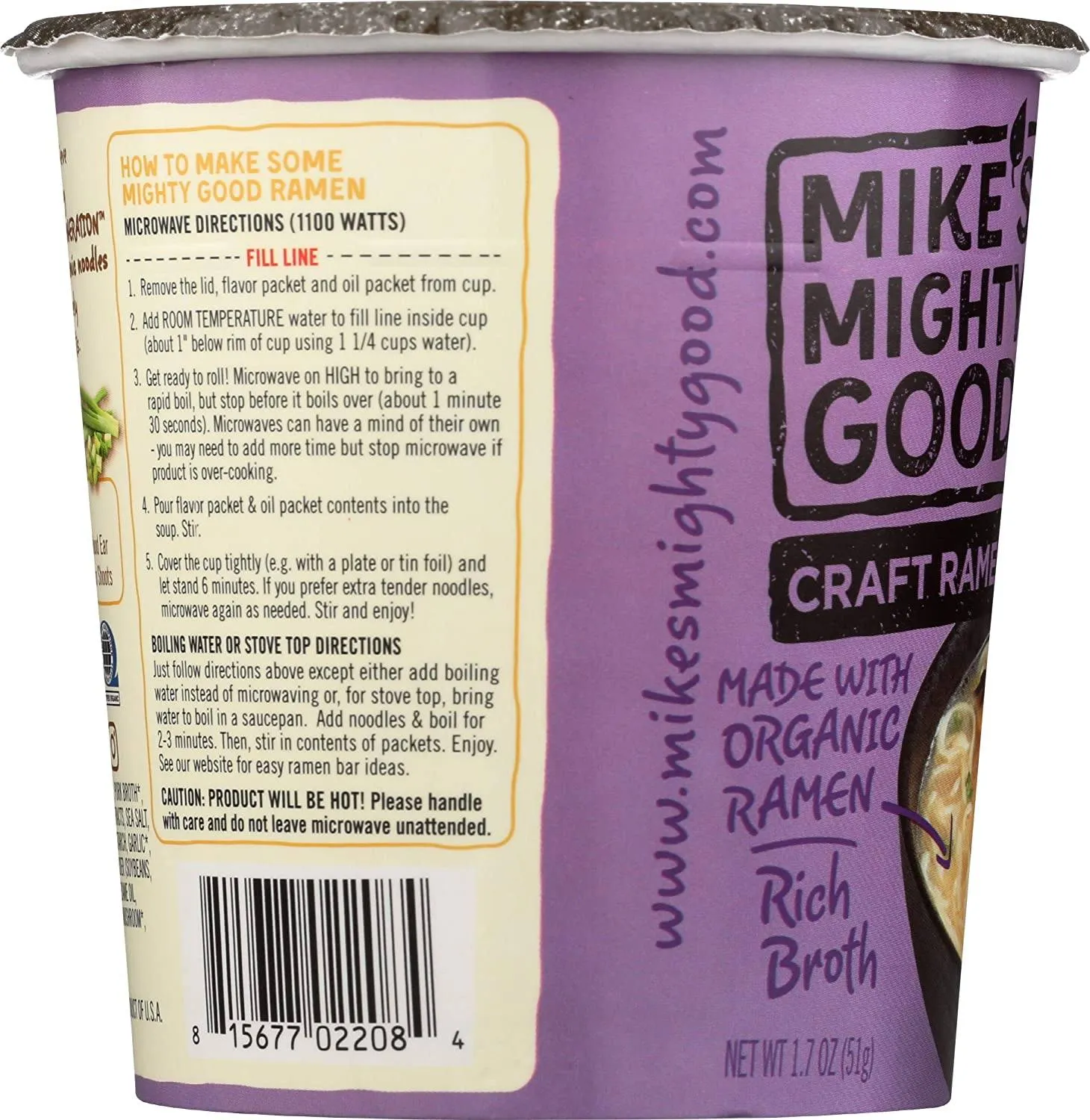 Mike's Mighty Good Craft Ramen Soup