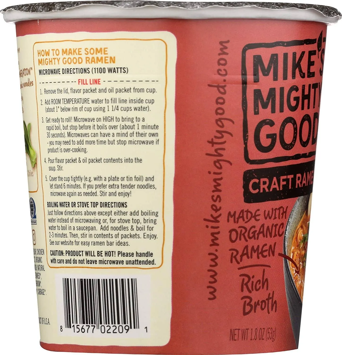 Mike's Mighty Good Craft Ramen Soup