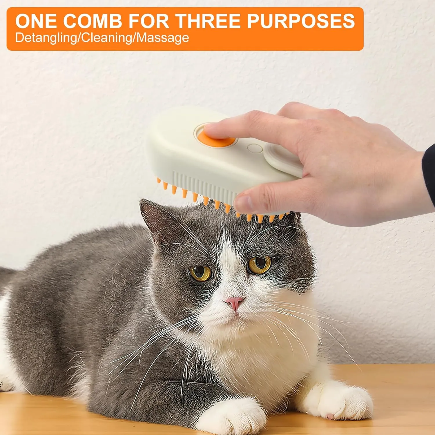 Modern Pet Water Steam Brush Bl-463