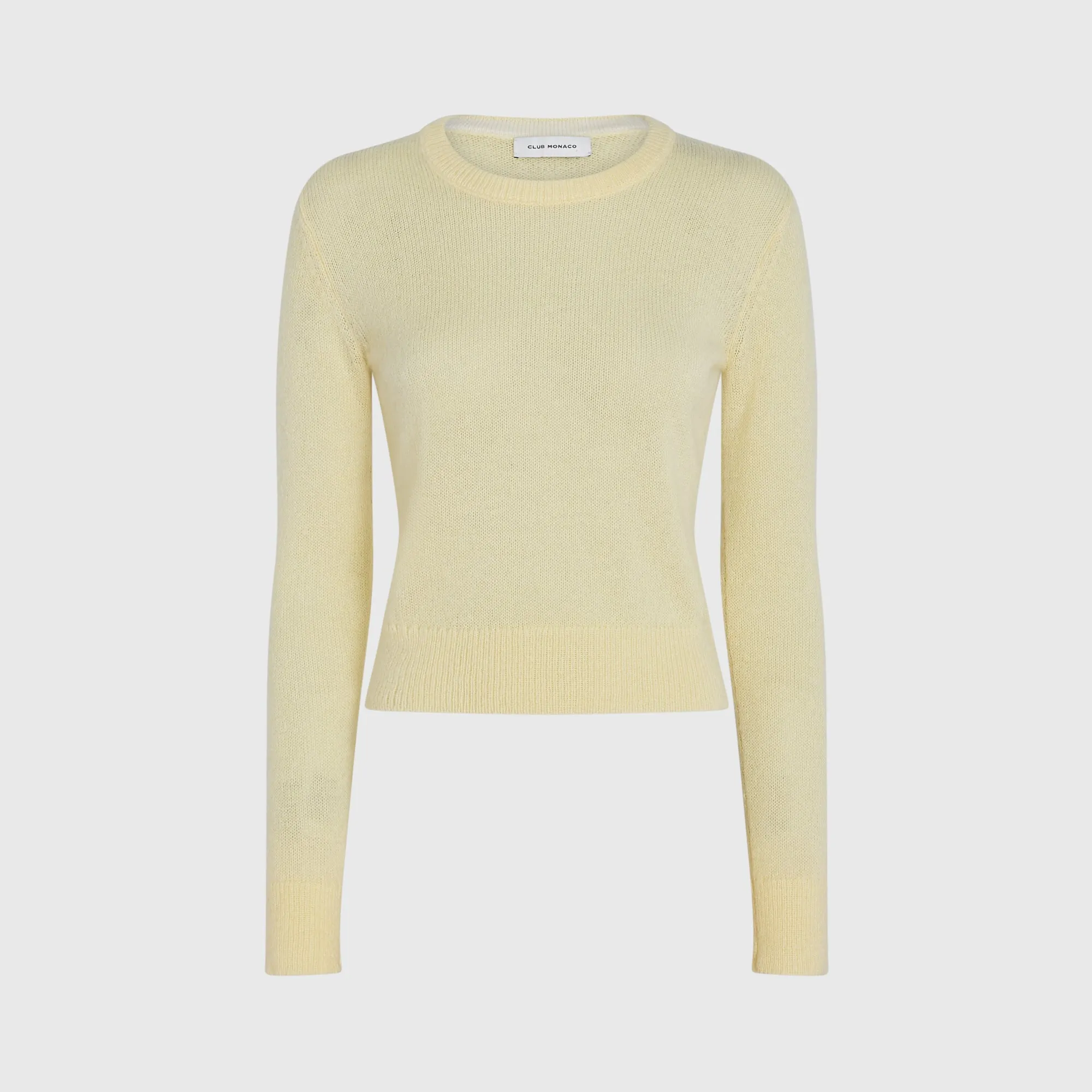 Mohair Blend Crewneck Sweater