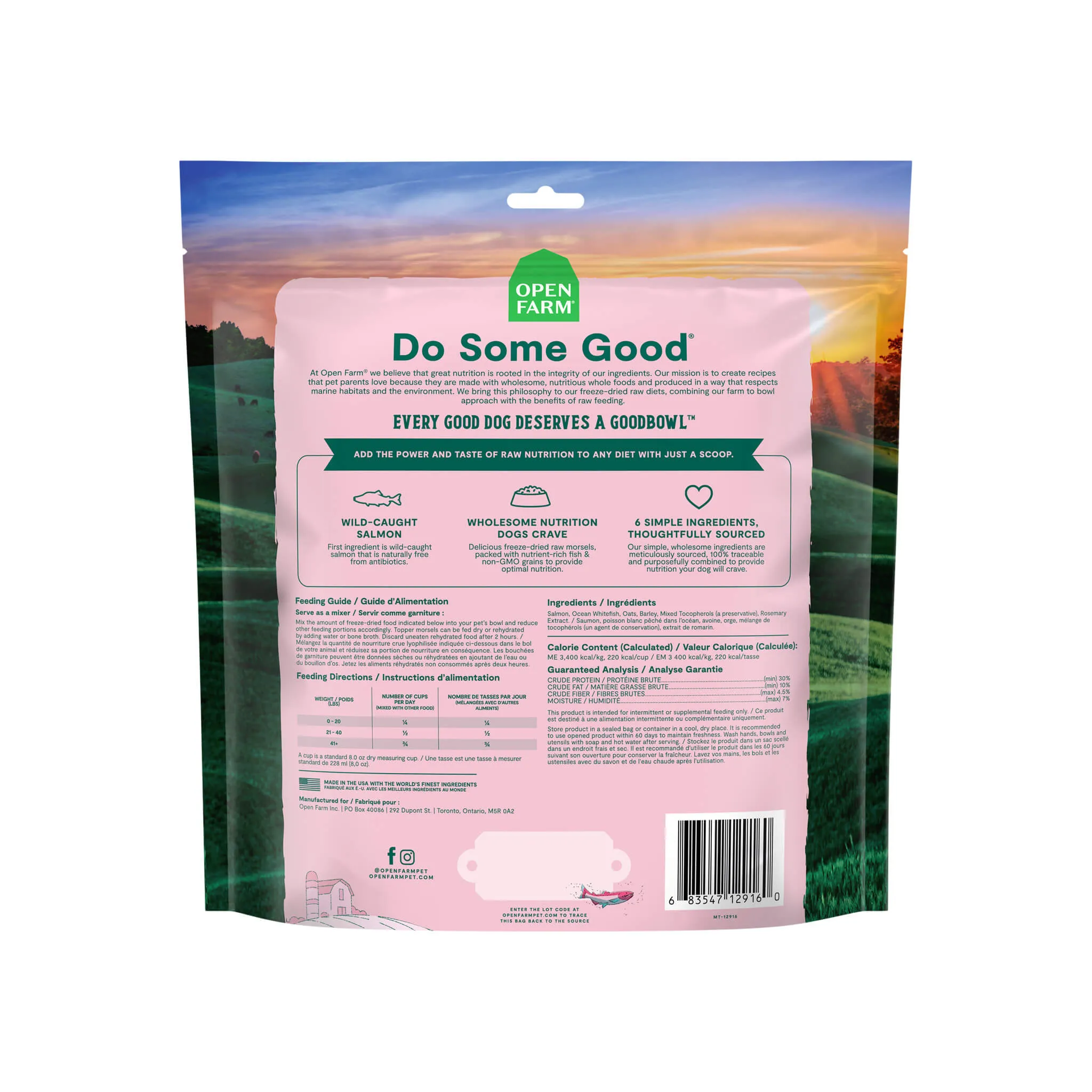 Open Farm Goodbowl Freeze Dried Dog Food