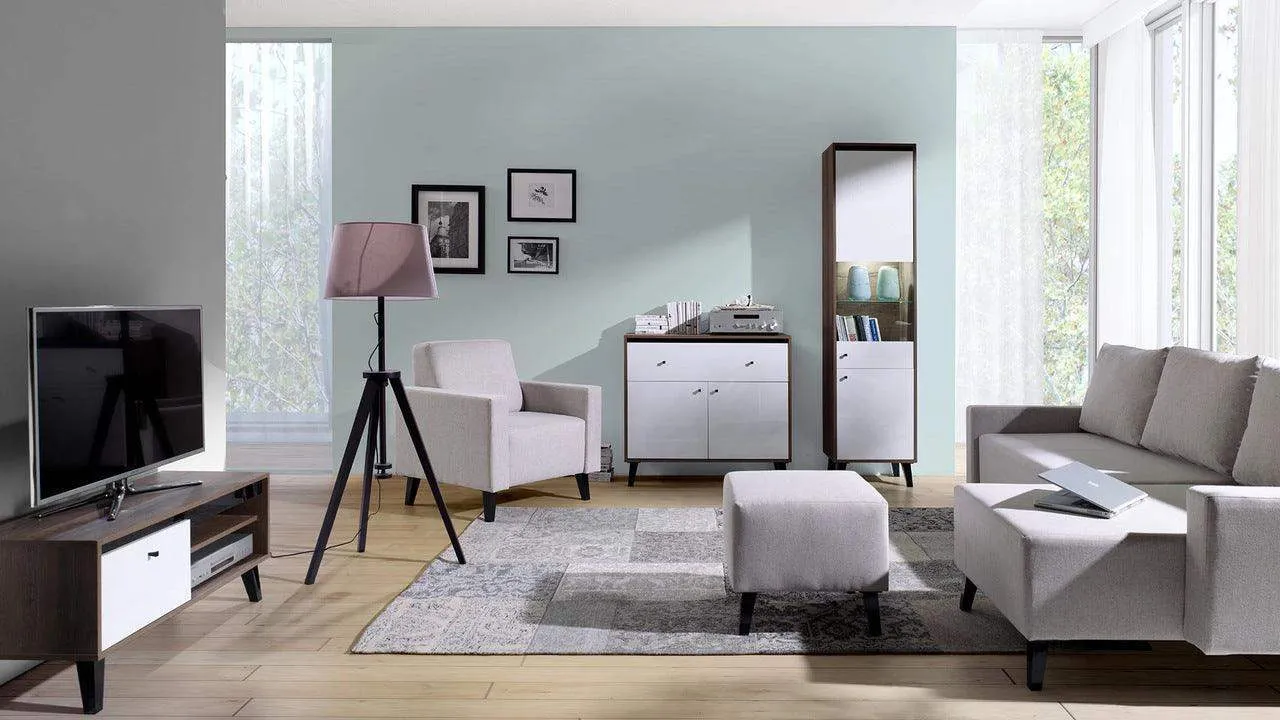Oviedo Gloss Corner Sofa Bed