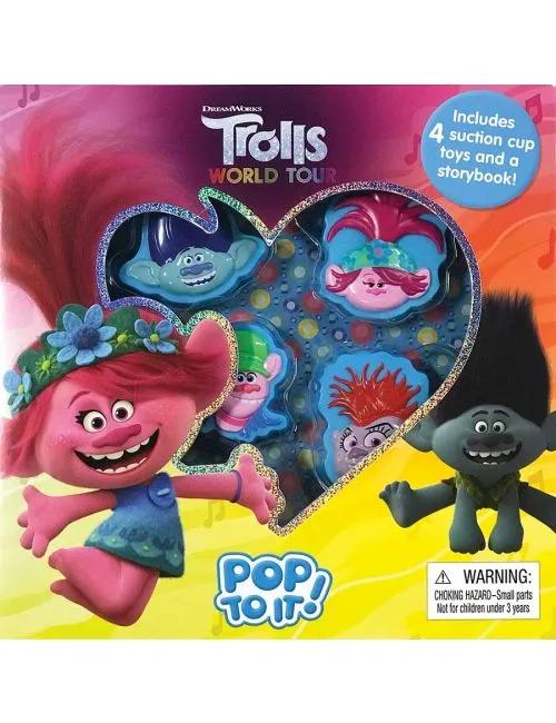 Phidal Dreamworks Trolls 2 World Tour My First Puzzle Book - English