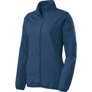 Port Authority Women's Admiral Blue Zephyr Full-Zip Jacket