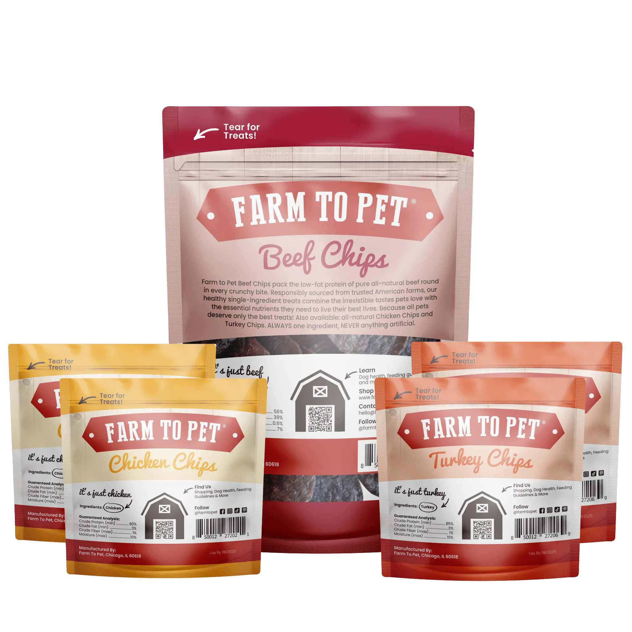 Puppy Packs 'N Snacks Dog Treat Starter