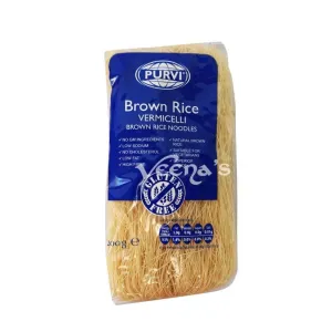 Purvi Brown Rice Vermicelli 200g
