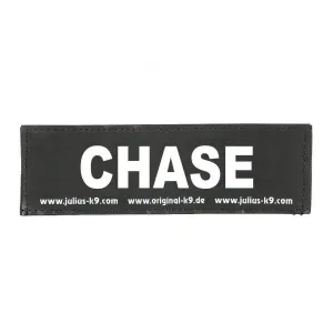"Chase" Large / Small Harness Labels - Set of 2 Labels / patches