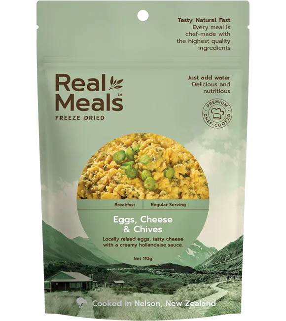 Real Meals - Eggs, Cheese & Chives