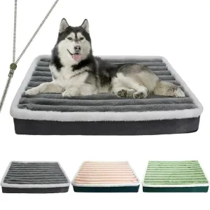 Removable Zipper Dog Bed Mat for Comfortable Rest