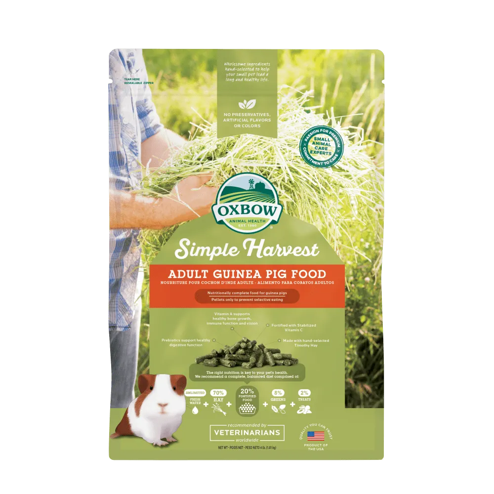 Simple Harvest Adult Guinea Pig Food - 4lb.