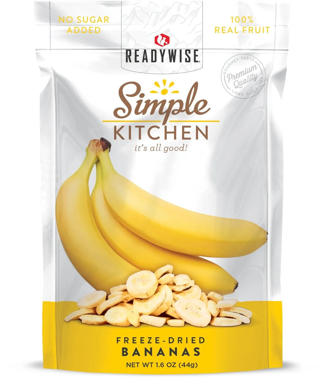 Simple Kitchen Freeze-Dried Bananas - 6 Pack