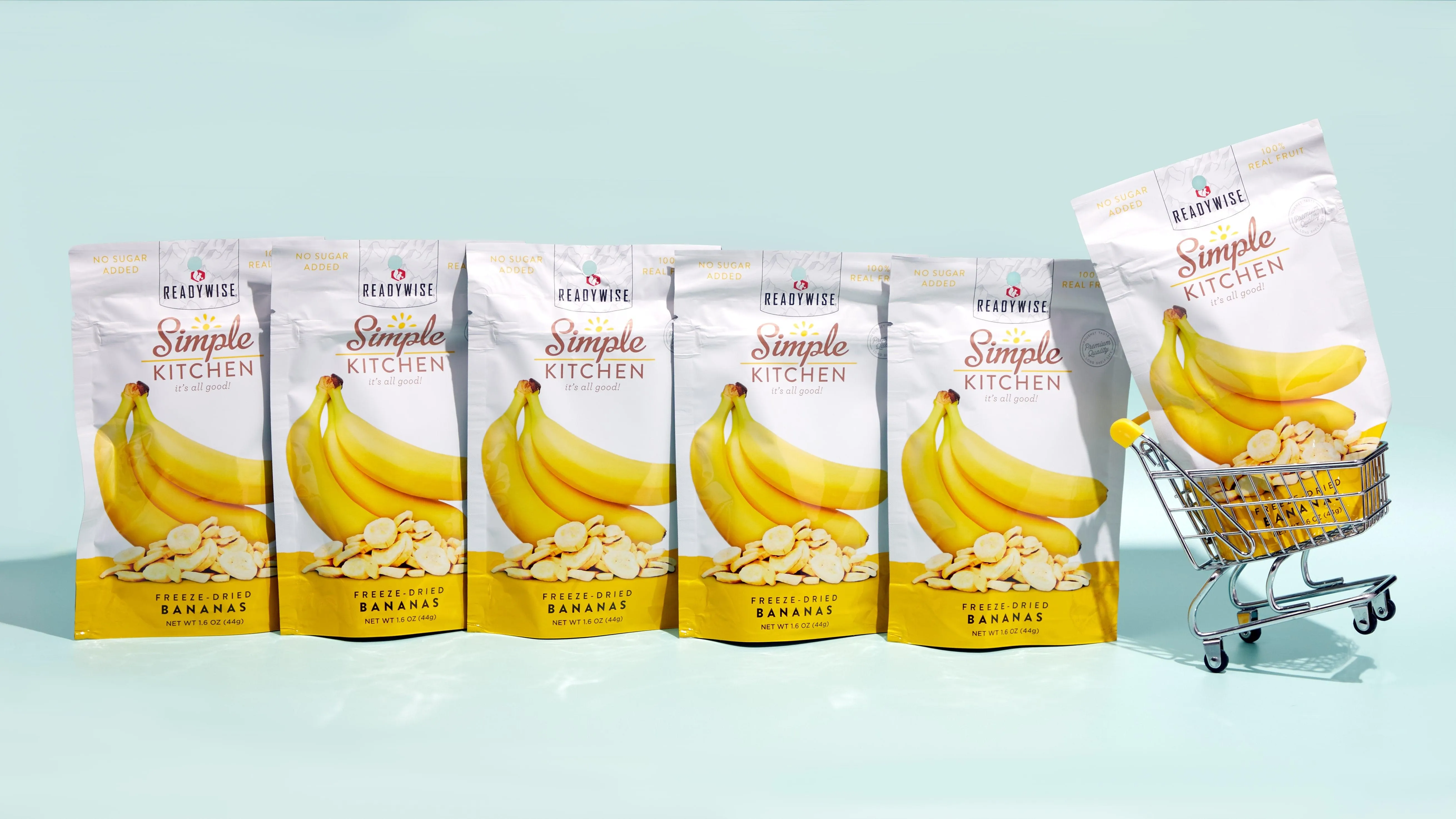 Simple Kitchen Freeze-Dried Bananas - 6 Pack