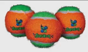 Squeaky Tennis Balls by Spunky Pup - Medium 3-pack