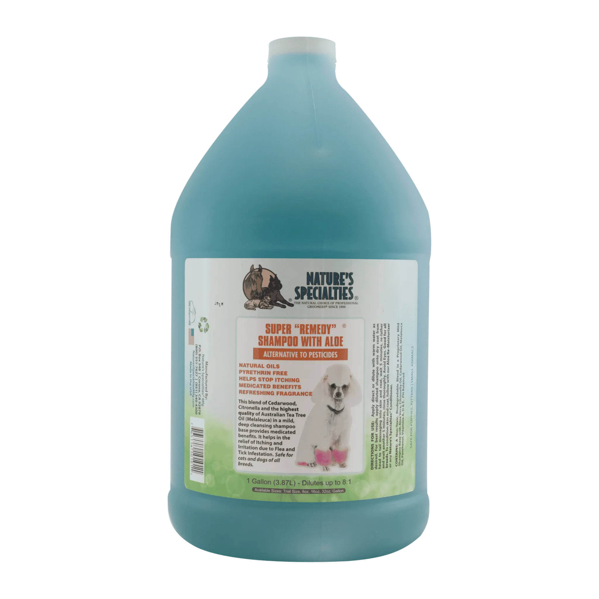 Super "Remedy" Shampoo with Aloe 1 Gallon by Nature's Specialties