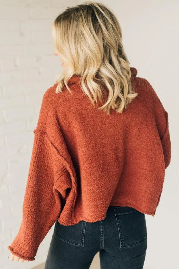 Tillie Textured Button Up Sweater