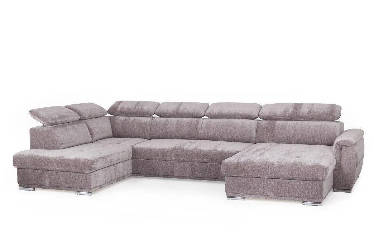 Umbria V U Shape Corner Sofa Bed