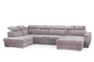 Umbria V U Shape Corner Sofa Bed