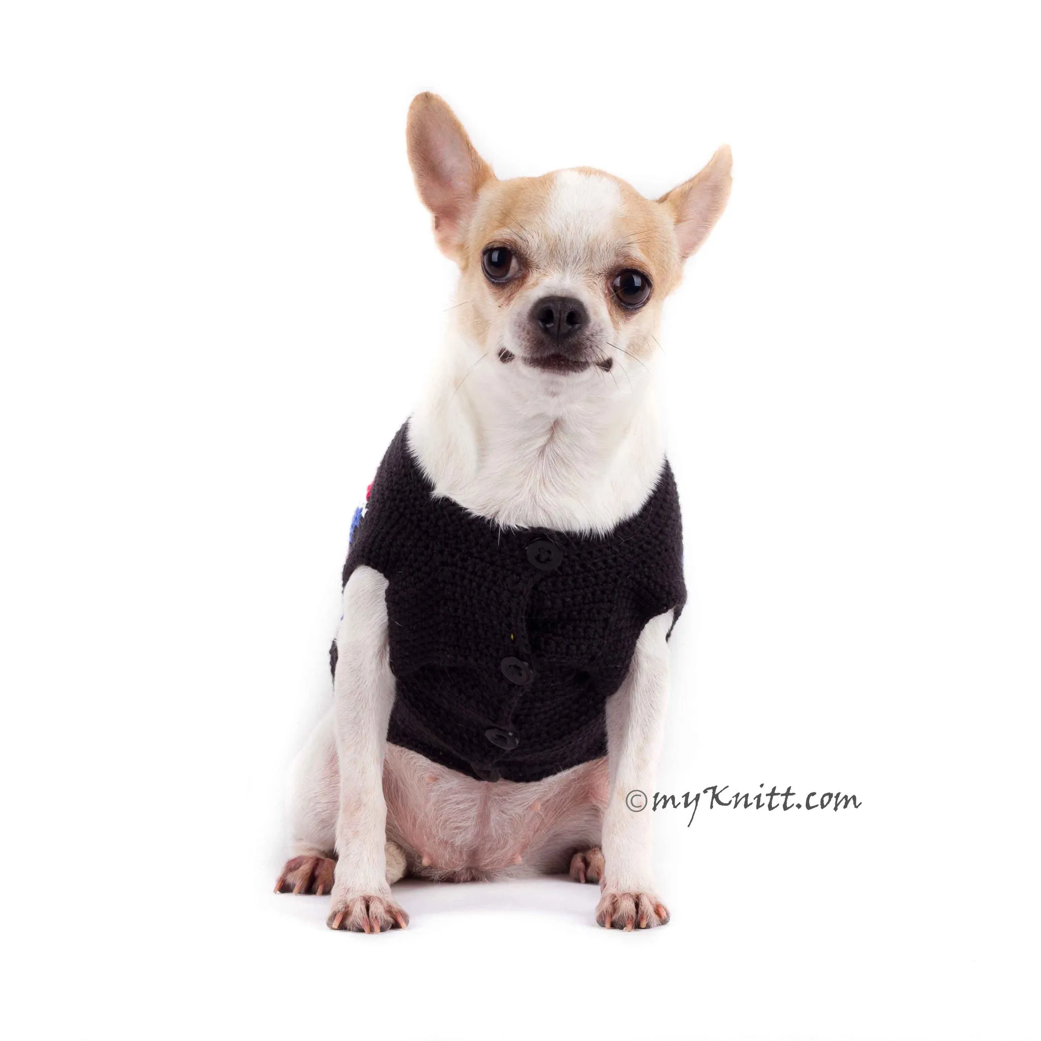 Union Jack Dog Clothes UK British Flag Shirts DK789