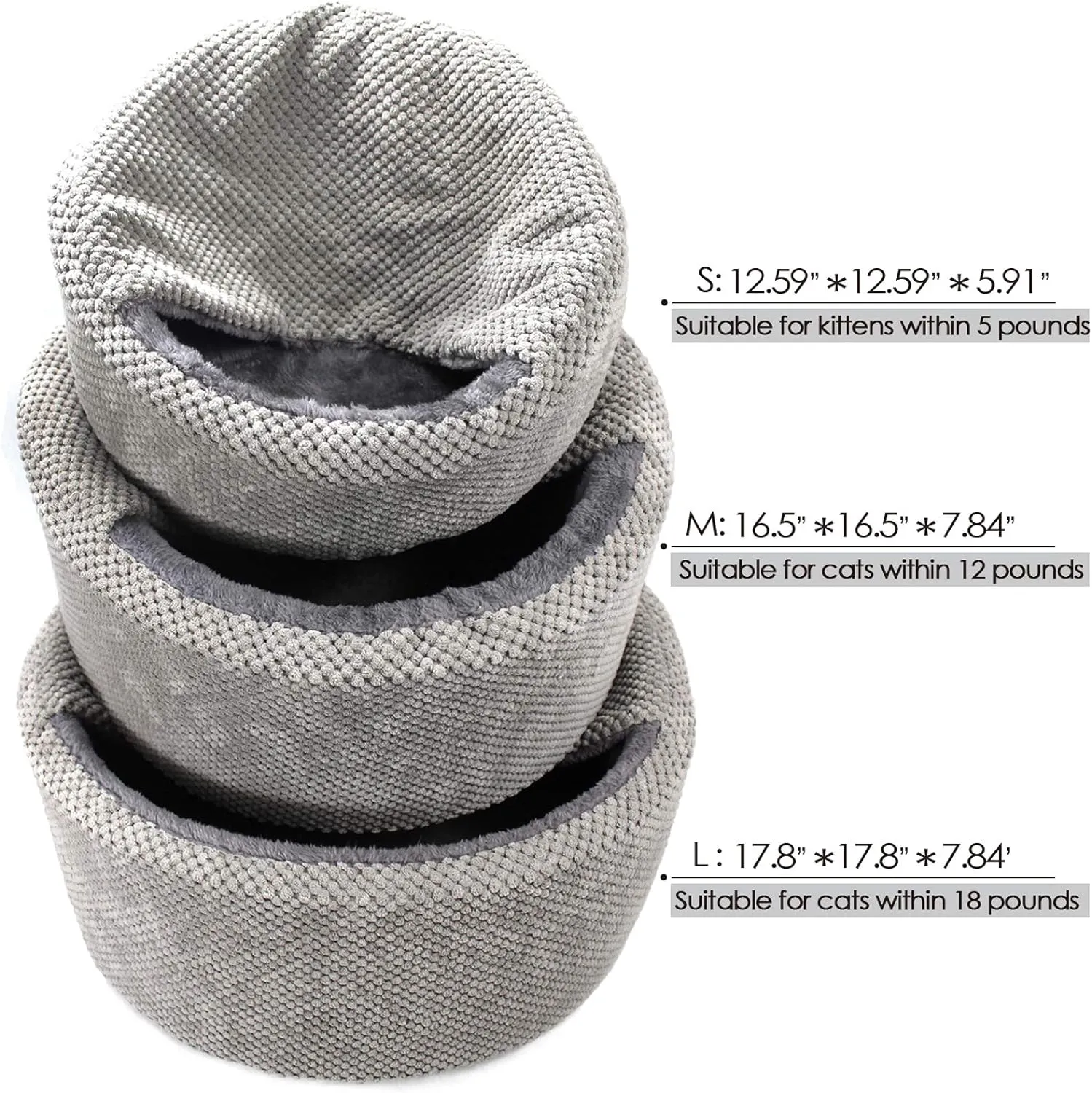 Washable Warming Cat Bed House