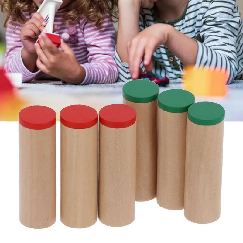 Wooden Montessori Sound Matching Fun Game For Kids- KQ-3